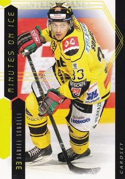2010-11 Cardset Finland - Minutes on Ice #MOI4 Daniel Sondell Front