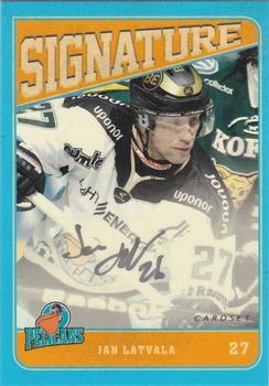 2013-14 Cardset Finland - Signature #NNO Jan Latvala Front