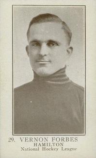 1923-24 William Paterson (V145-1) #29 Vernon Forbes Front