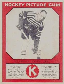 1933-34 Canadian Gum (V252) #NNO Clarence (Taffy) Abel Front