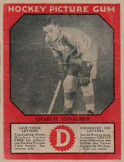 1933-34 Canadian Gum (V252) #NNO Charlie Conacher Front