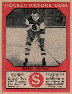 1933-34 Canadian Gum (V252) #NNO Nelson Stewart Front