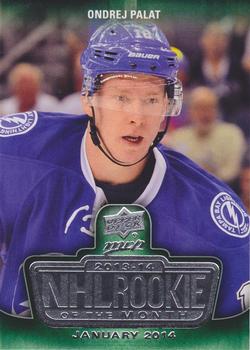 2014-15 Upper Deck MVP - NHL Rookie of the Month #ROM-01.14 Ondrej Palat Front