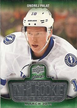 2014-15 Upper Deck MVP - NHL Rookie of the Month #ROM-03.14 Ondrej Palat Front