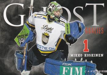 2009-10 Cardset Finland - Ghost Goalies #GG1 Mikko Koskinen Front