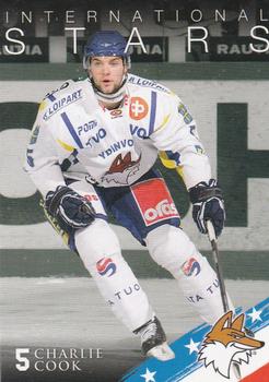 2009-10 Cardset Finland - International Stars #IS1 Charlie Cook Front
