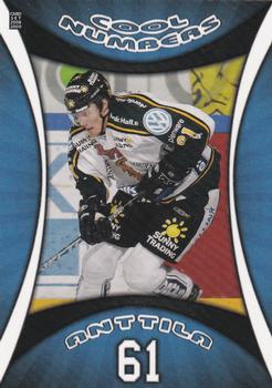 2008-09 Cardset Finland - Cool Numbers Blue #CN14 Marko Anttila Front