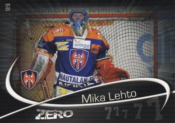 2008-09 Cardset Finland - Zero #Z1 Mika Lehto Front