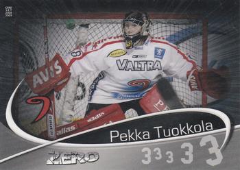 2008-09 Cardset Finland - Zero Silver #Z9 Pekka Tuokkola Front