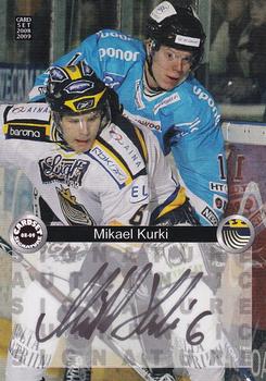 2008-09 Cardset Finland - Signature Sensations #MKu Mikael Kurki Front
