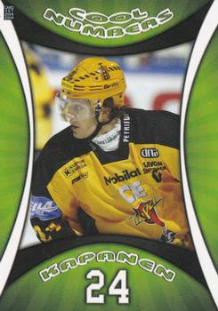 2008-09 Cardset Finland - Cool Numbers Green #CN04 Sami Kapanen Front