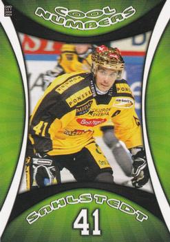 2008-09 Cardset Finland - Cool Numbers Green #CN09 Kalle Sahlstedt Front