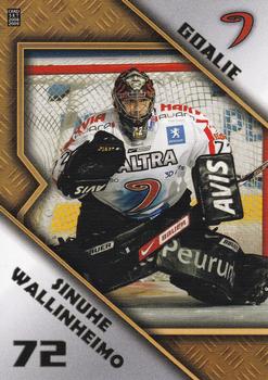2008-09 Cardset Finland - Goalie Tandems #GT06 Sinuhe Wallinheimo / Pekka Tuokkola Front