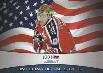 2008-09 Cardset Finland - International Stars #IS09 Derek Damon Front