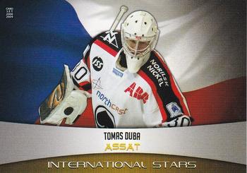 2008-09 Cardset Finland - International Stars Yellow #IS10 Tomas Duba Front