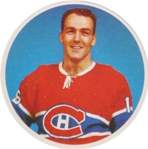 1962-63 El Producto Box Panels - Hockey Star Coasters #NNO Henri Richard Front