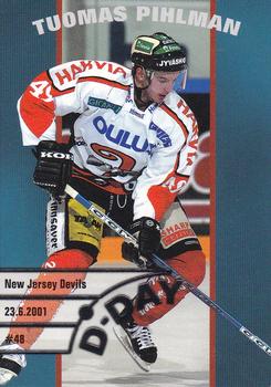 2003-04 Cardset Finland - The D-Day #8 Tuomas Pihlman Front