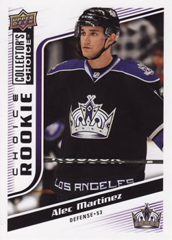 2009-10 Collector's Choice #260 Alec Martinez Front