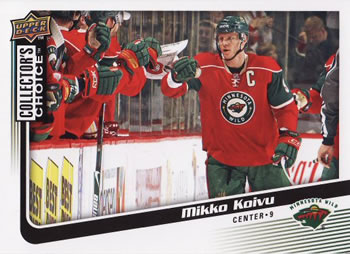2009-10 Collector's Choice #72 Mikko Koivu Front