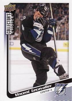 2009-10 Collector's Choice #7 Vincent Lecavalier Front