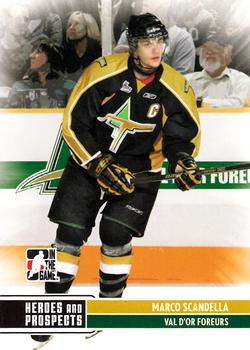 2009-10 In The Game Heroes and Prospects #103 Marco Scandella Front