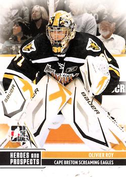 2009-10 In The Game Heroes and Prospects #112 Olivier Roy Front