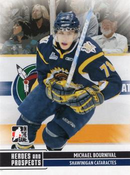 2009-10 In The Game Heroes and Prospects #183 Michael Bournival Front