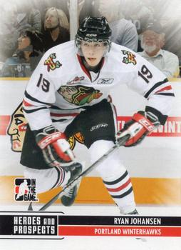 2009-10 In The Game Heroes and Prospects #192 Ryan Johansen Front