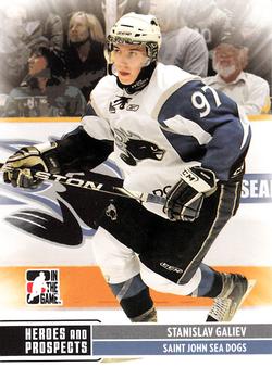 2009-10 In The Game Heroes and Prospects #141 Stanislav Galiev Front