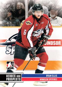 2009-10 In The Game Heroes and Prospects #77 Ryan Ellis Front