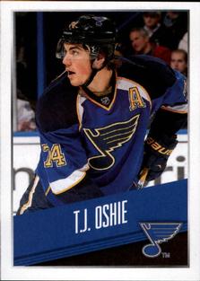 2014-15 Panini Stickers #392 T.J. Oshie Front