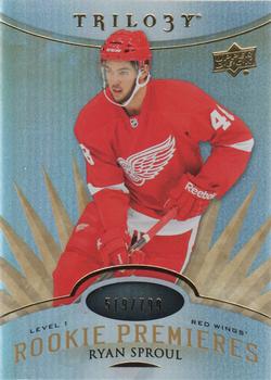 2014-15 Upper Deck Trilogy #108 Ryan Sproul Front