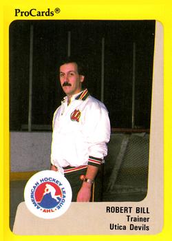 1989-90 ProCards AHL #228 Robert Bill Front