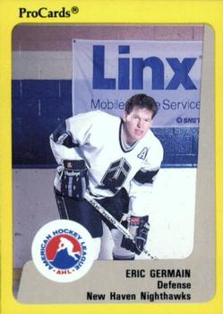 1989-90 ProCards AHL #12 Eric Germain Front