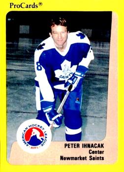 1989-90 ProCards AHL #120 Peter Ihnacak Front