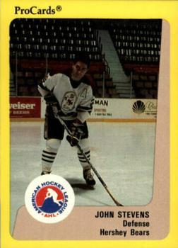 1989-90 ProCards AHL #346 John Stevens Front