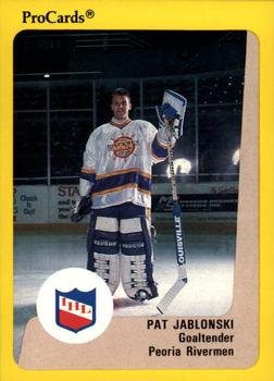 1989-90 ProCards IHL #3 Pat Jablonski Front