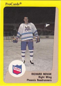 1989-90 ProCards IHL #106 Richard Novak Front