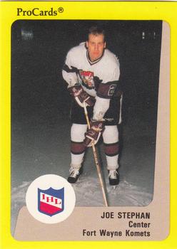 1989-90 ProCards IHL #127 Joe Stephan Front