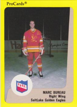 1989-90 ProCards IHL #208 Marc Bureau Front