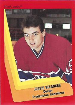 1990-91 ProCards AHL/IHL #71 Jesse Belanger Front