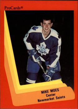 1990-91 ProCards AHL/IHL #148 Mike Moes Front