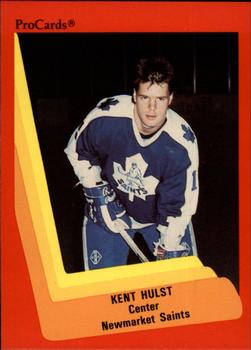 1990-91 ProCards AHL/IHL #149 Kent Hulst Front