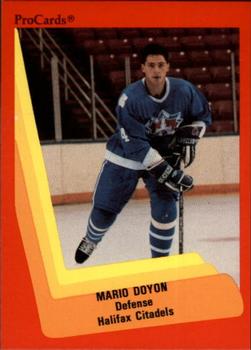 1990-91 ProCards AHL/IHL #443 Mario Doyon Front