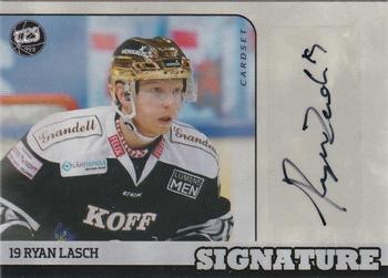2014-15 Cardset Finland - Signature #NNO Ryan Lasch Front