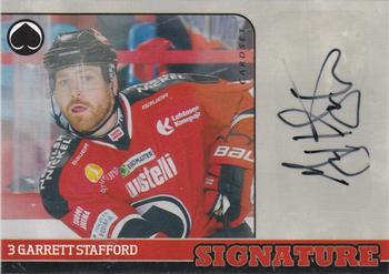 2014-15 Cardset Finland - Signature #NNO Garrett Stafford Front