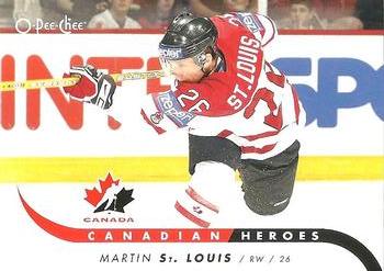 2009-10 O-Pee-Chee - Canadian Heroes #CB-MS Martin St. Louis Front