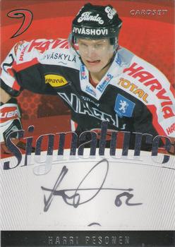 2011-12 Cardset Finland - Signature #NNO Harri Pesonen Front