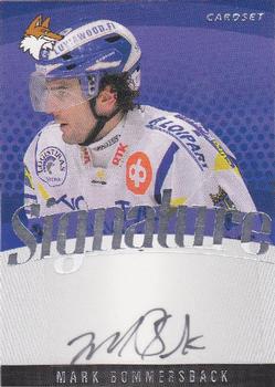 2011-12 Cardset Finland - Signature #NNO Mark Bomersback Front