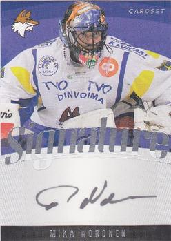 2011-12 Cardset Finland - Signature #NNO Mika Noronen Front